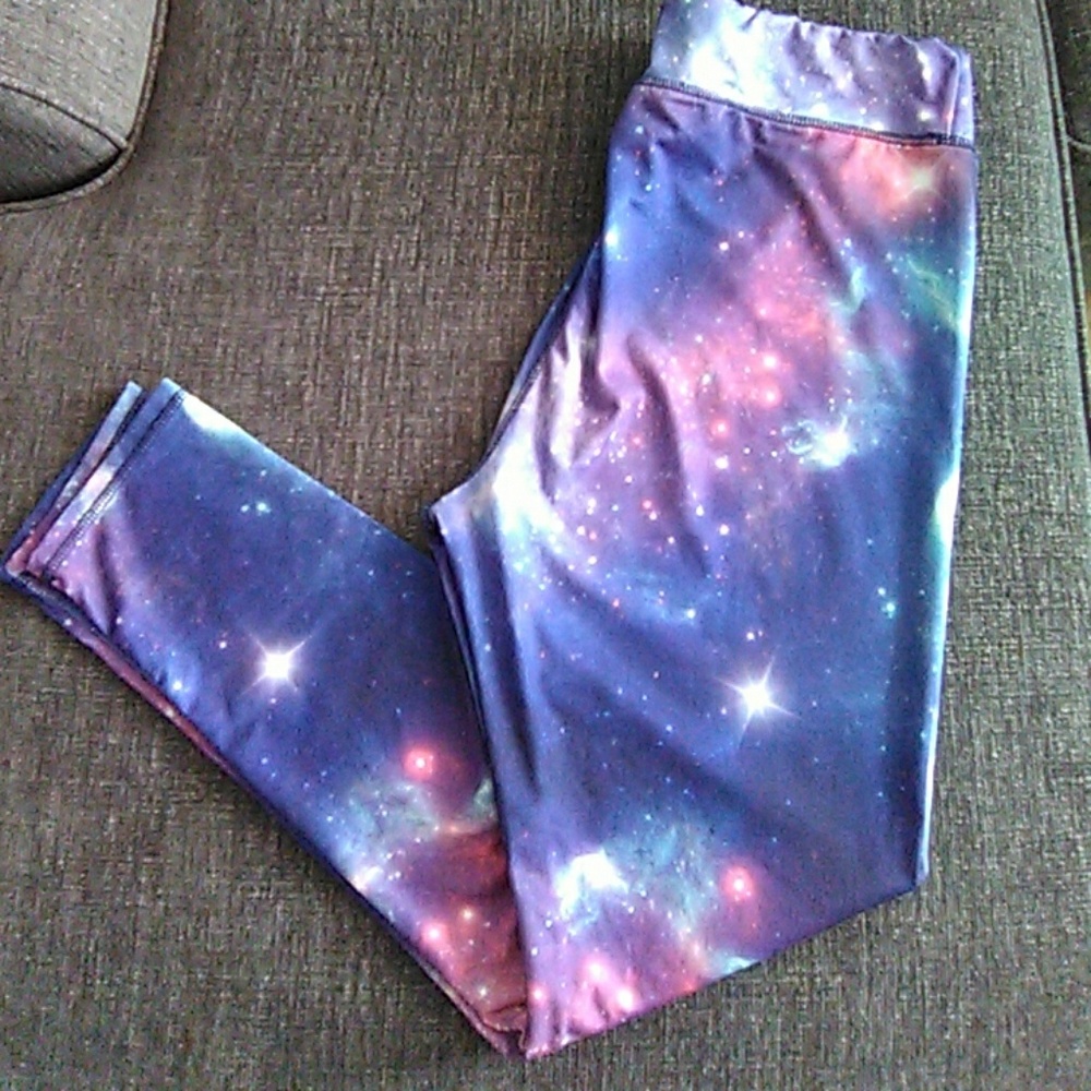 Cosmic workout pants